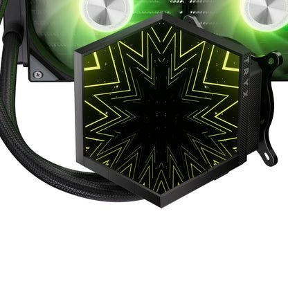 TRYX STAGE 360 4.0'' Dual-Screen AIO Cooler