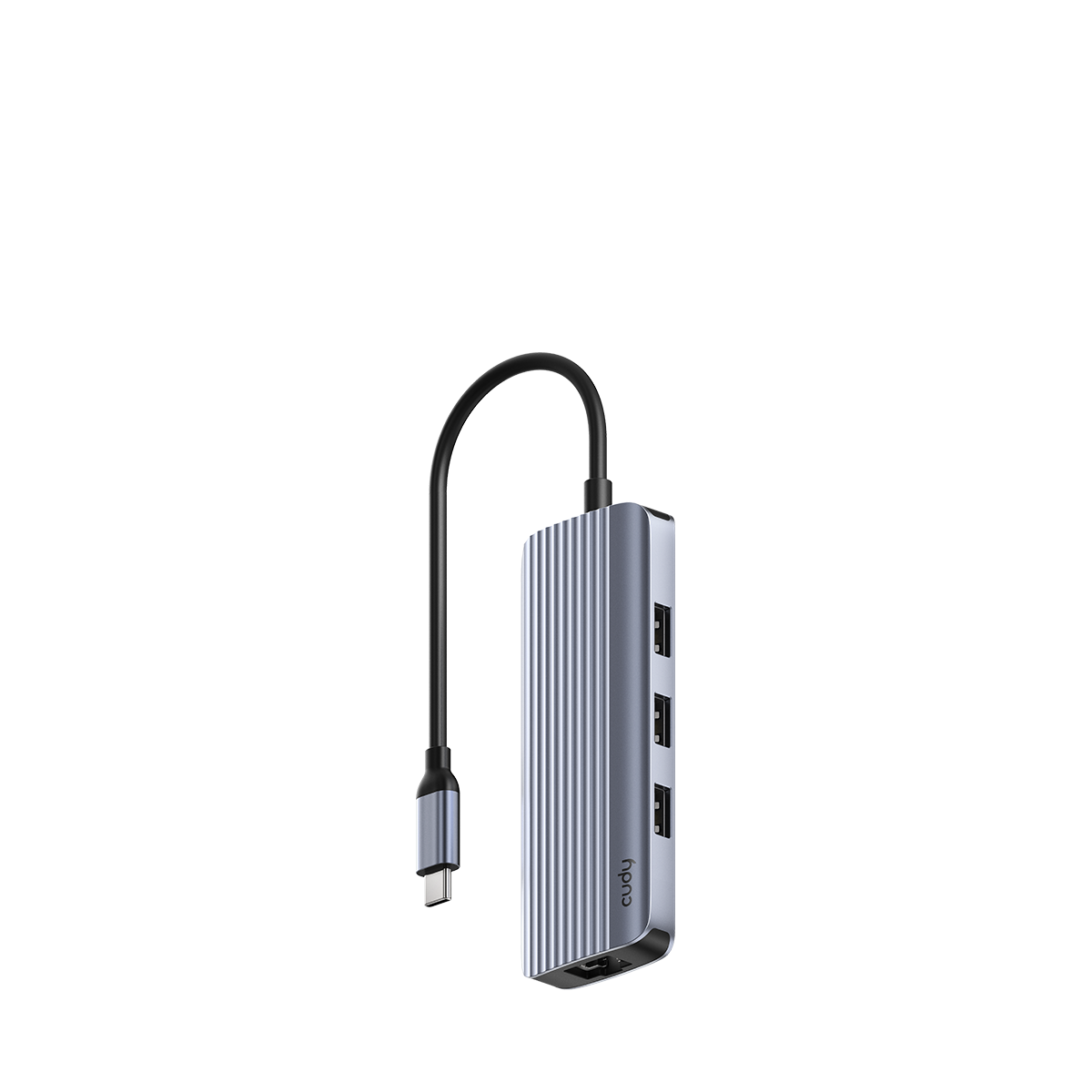 CUDY 6-IN-1 USB-C Hub with GbE & 4K@60Hz HDMI