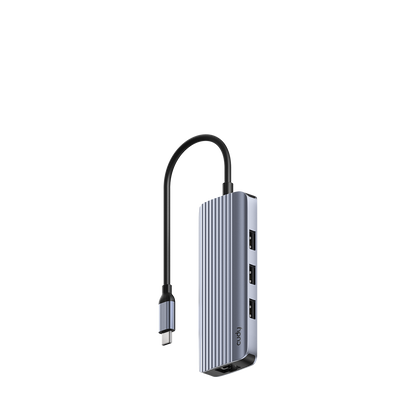 CUDY 6-IN-1 USB-C Hub with GbE & 4K@60Hz HDMI