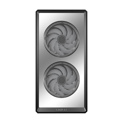 Lian Li Vector V150 Micro-ATX Tower PC Case w/ Tempered Glass Infinity Mirror Front Panel, 3 Pre-installed ARGB PWM Fans
