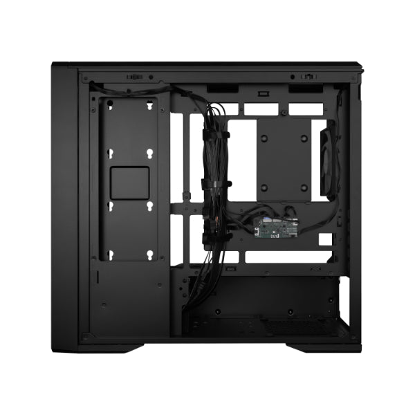 Lian Li Vector V150 Micro-ATX Tower PC Case w/ Tempered Glass Infinity Mirror Front Panel, 3 Pre-installed ARGB PWM Fans