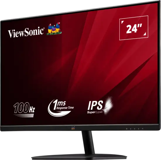 Viewsonic Va2432-H 24” 1080P Ips Monitor With Frameless Design (Va2432-H) Monitors