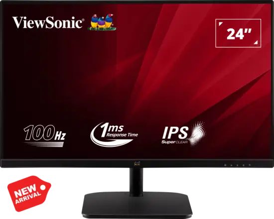 Viewsonic Va2432-H 24” 1080P Ips Monitor With Frameless Design (Va2432-H) Monitors