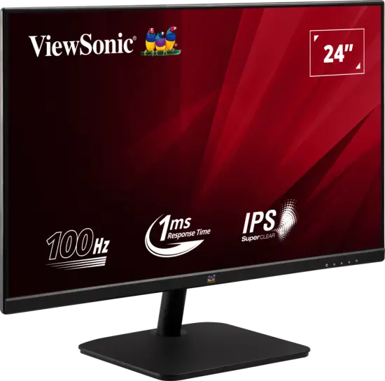 Viewsonic Va2432-H 24” 1080P Ips Monitor With Frameless Design (Va2432-H) Monitors