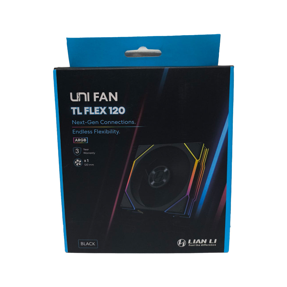 Lian Li Uni Fan TL Flex 120MM Next-Gen Connections Endless Flexibility