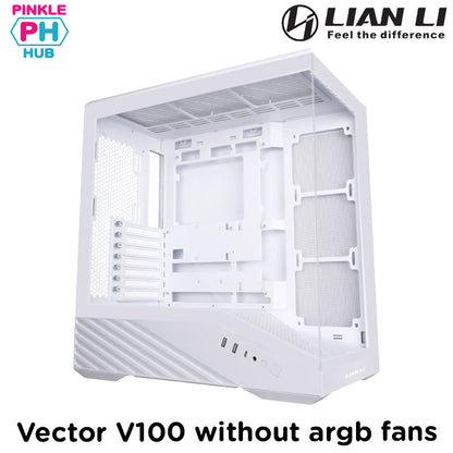 LIAN LI Vector V100 without argb fans - (ITX, M-ATX, ATX, and E-ATX)