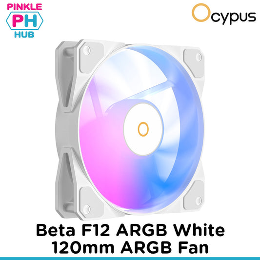 Ocypus Beta F12 ARGB 120mm Fan (White)