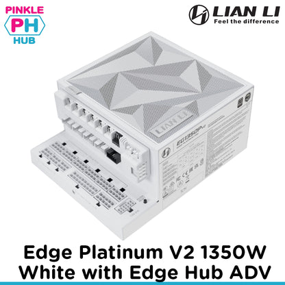 Lian Li Edge Platinum V2 1350W White with Edge Hub ADV