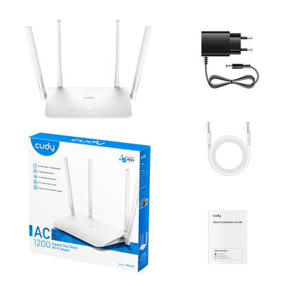 Cudy AC1200 Gigabit Wi-Fi Mesh Router