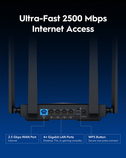 Cudy BE3600 2.5G Wi-Fi 7 Mesh Router