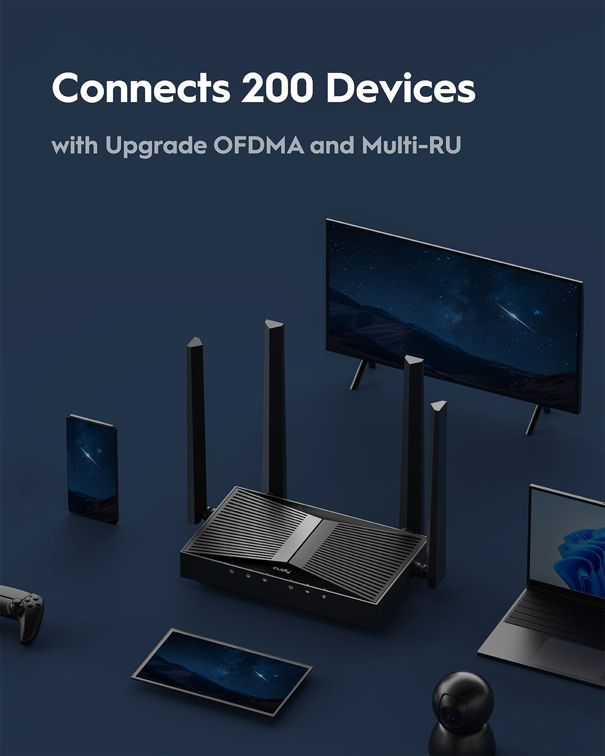 Cudy BE3600 2.5G Wi-Fi 7 Mesh Router