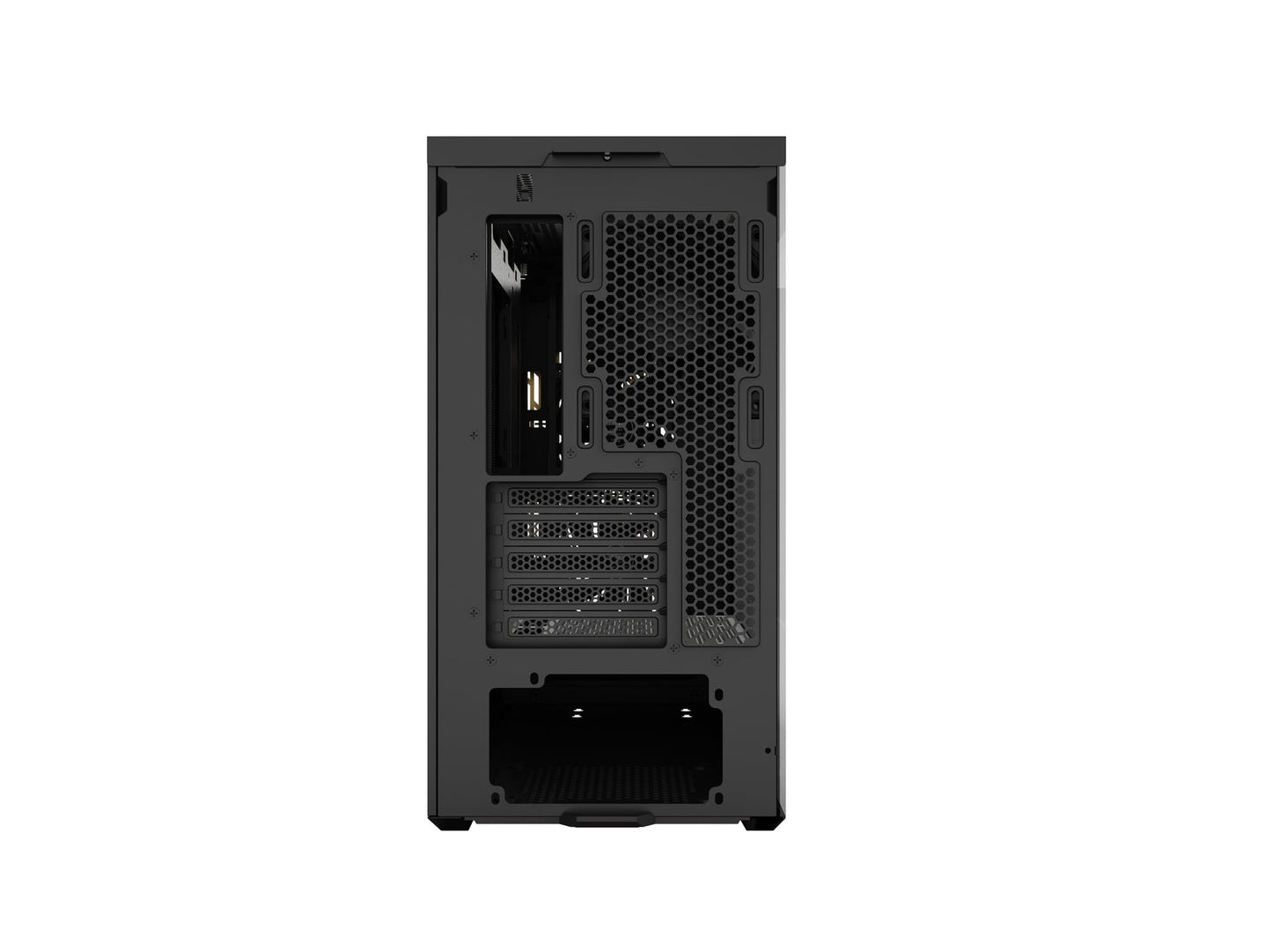 ZOTAC GAMING ALLOY mATX Computer Case (Black) 3 pre-installed 120mm PWM fans