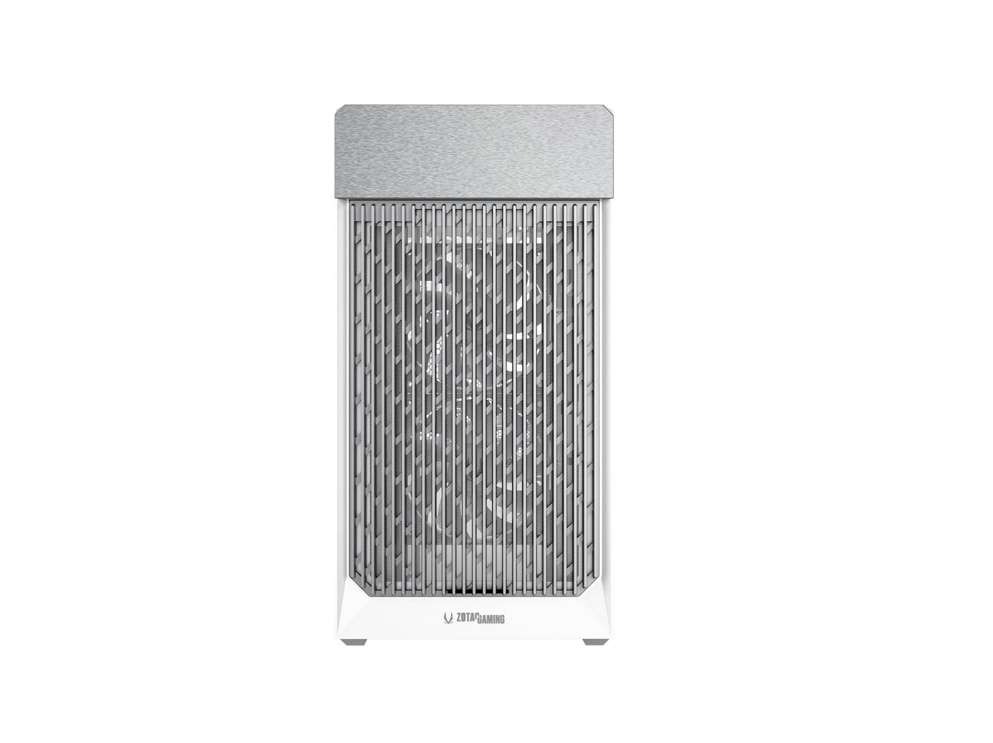 ZOTAC GAMING ALLOY mATX Computer Case (White) 3 pre-installed 120mm PWM fans