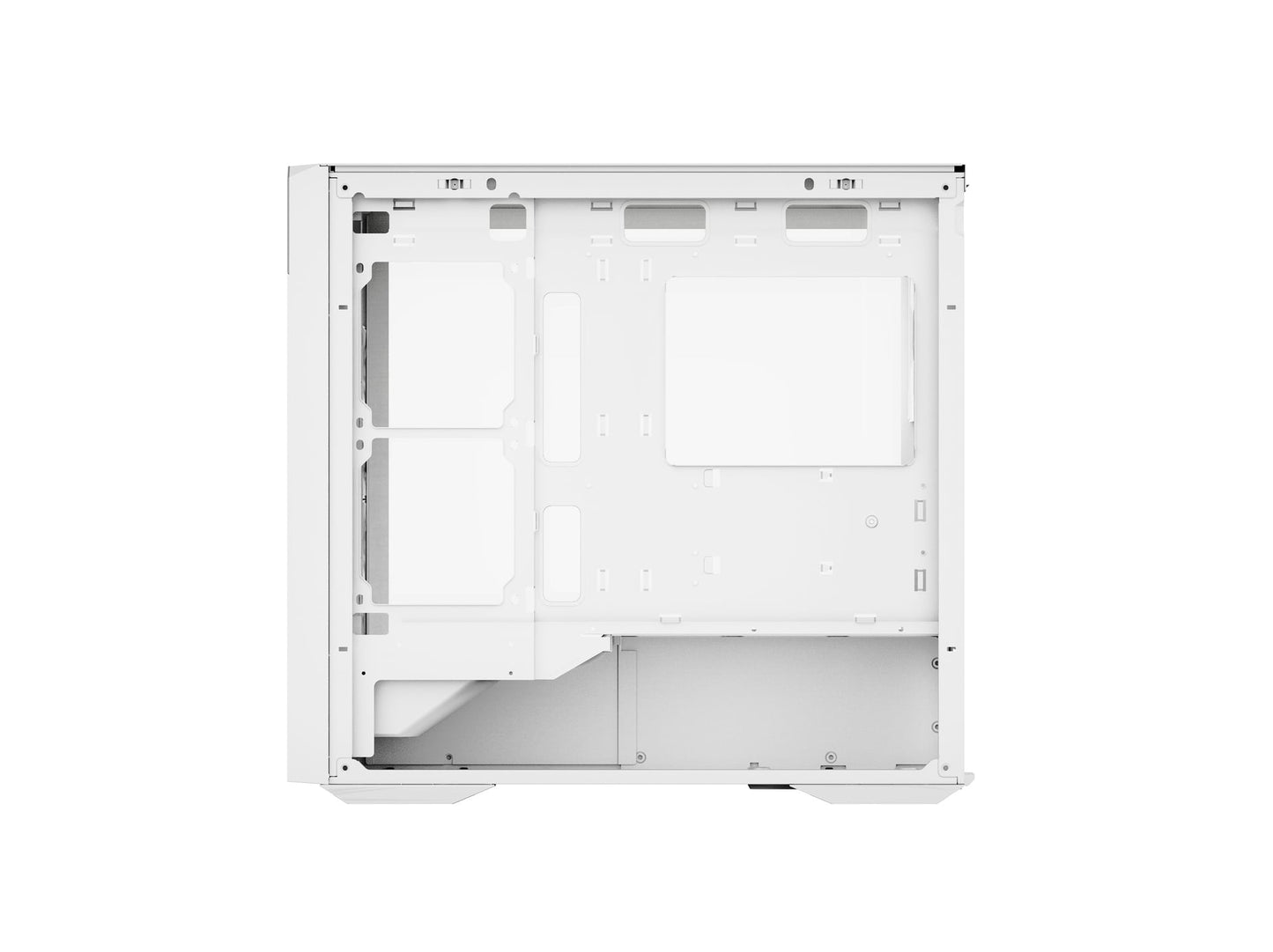 ZOTAC GAMING ALLOY mATX Computer Case (White) 3 pre-installed 120mm PWM fans