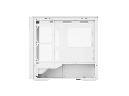 ZOTAC GAMING ALLOY mATX Computer Case (White) 3 pre-installed 120mm PWM fans