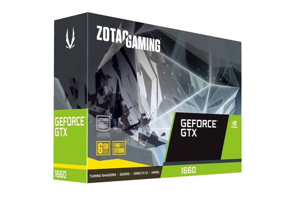 ZOTAC GeForce GTX 1660 6GB GDDR5 192-bit Gaming Graphics Card, Super Compact (ZT-T16600K-10M)