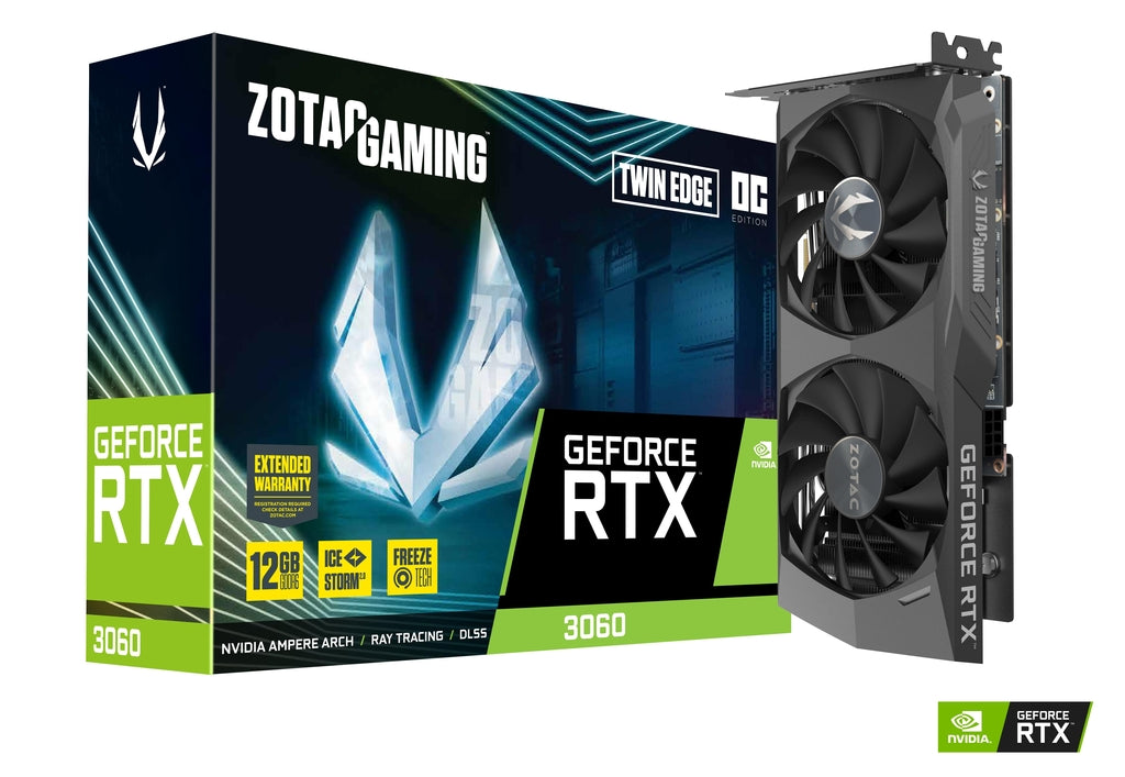 ZOTAC GAMING GeForce RTX 3060 Twin Edge OC (ZT-A30600H-10M)