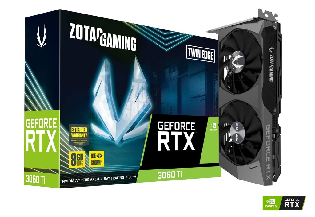 ZOTAC GAMING RTX 3060 Ti Twin Edge LHR 8GB GDDR6