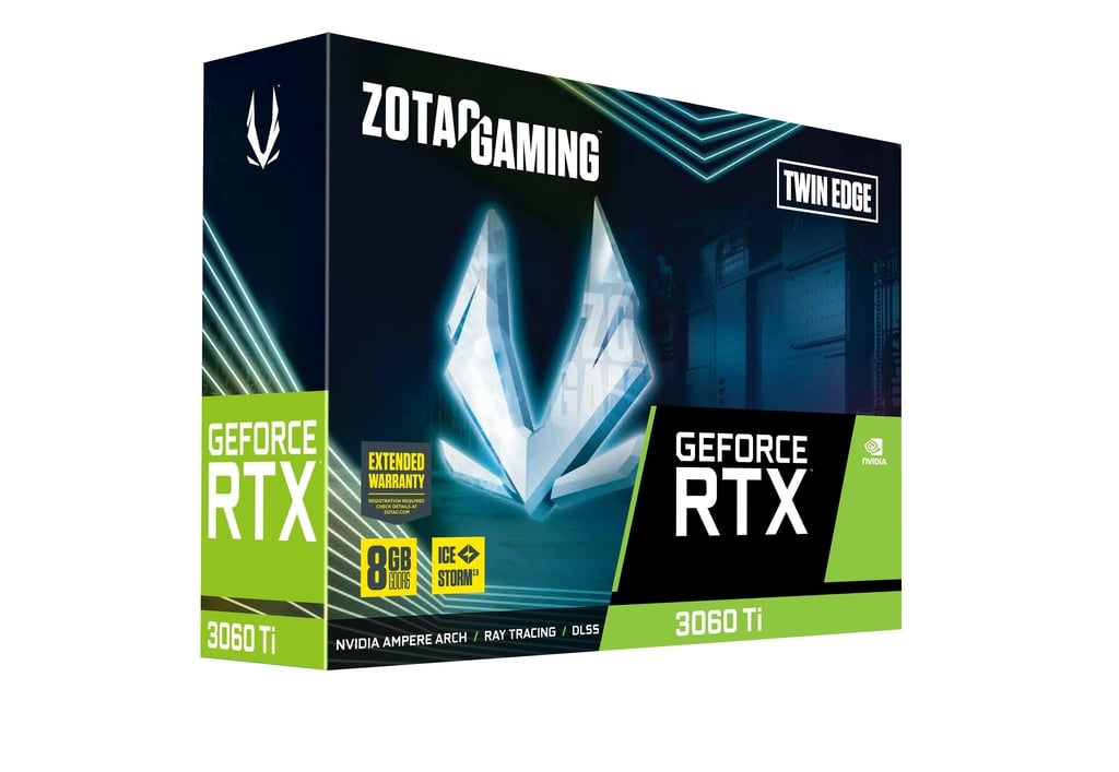 ZOTAC GAMING RTX 3060 Ti Twin Edge LHR 8GB GDDR6