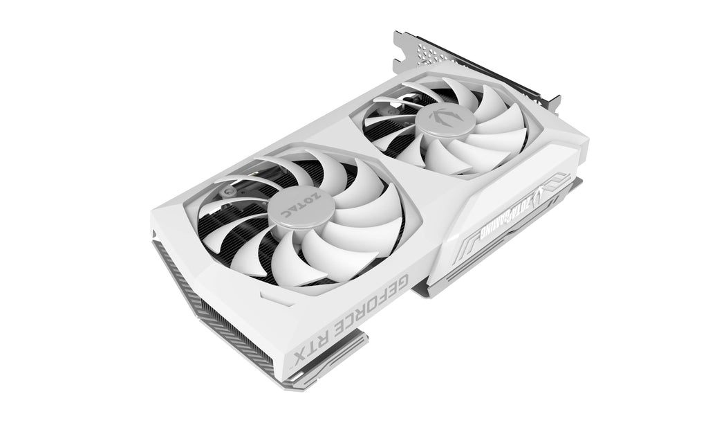 ZOTAC GAMING GeForce RTX 3070 Twin Edge OC White Edition LHR 8GB GDDR6 256-bit 14 Gbps PCIE 4.0 Gaming Graphics Card, IceStorm 2.0 Advanced Cooling, LED Logo Lighting (ZT-A30700J-10PLHR)