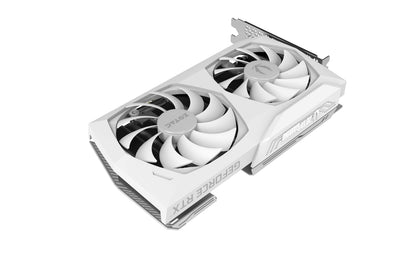 ZOTAC GAMING GeForce RTX 3070 Twin Edge OC White Edition LHR 8GB GDDR6 256-bit 14 Gbps PCIE 4.0 Gaming Graphics Card, IceStorm 2.0 Advanced Cooling, LED Logo Lighting (ZT-A30700J-10PLHR)