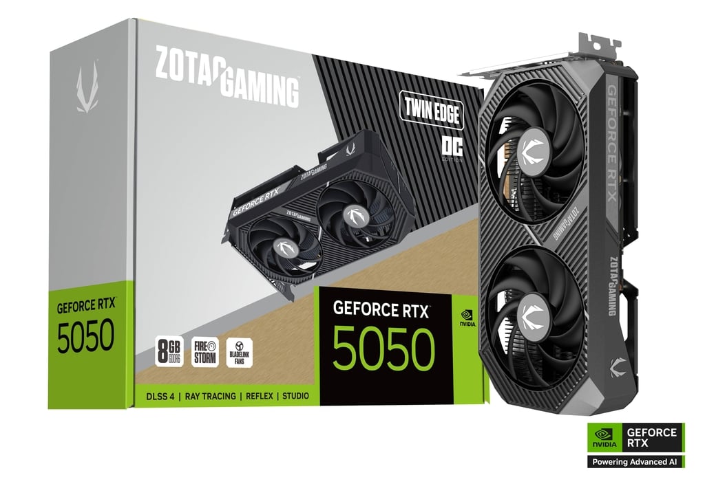 ZOTAC GAMING RTX 5050 Twin Edge OC 8GB GDDR6