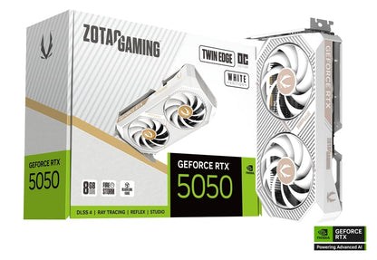 ZOTAC GAMING RTX 5050 Twin Edge OC White Edition 8GB GDDR6