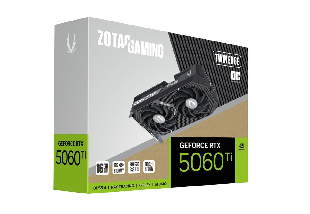 ZOTAC GAMING RTX 5060 Ti Twin Edge OC 16GB GDDR7