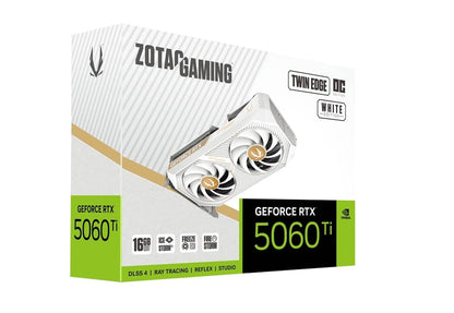 ZOTAC GAMING RTX 5060 Ti Twin Edge OC White Edition 16GB GDDR7
