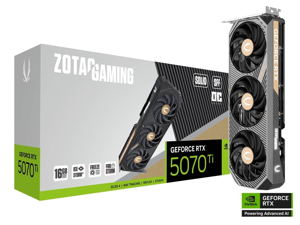 ZOTAC GAMING RTX 5070 Ti SOLID SFF OC 16GB GDDR7
