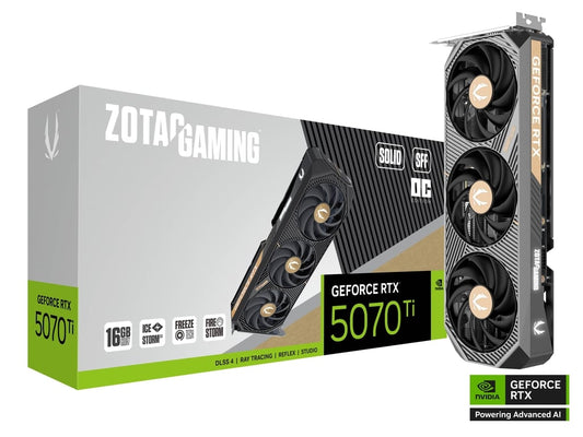 ZOTAC GAMING RTX 5070 Ti SOLID SFF OC 16GB GDDR7