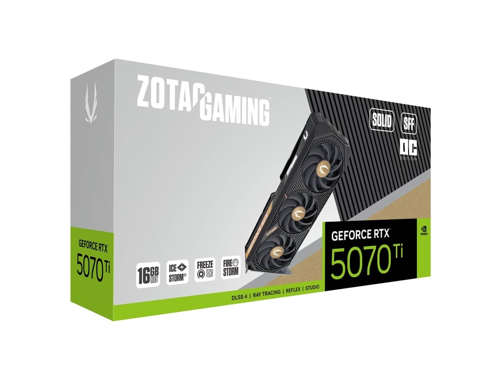 ZOTAC GAMING RTX 5070 Ti SOLID SFF OC 16GB GDDR7