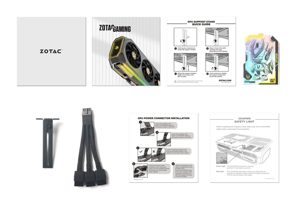 ZOTAC RTX 5080 SOLID CORE OC - triple BladeLink fan cooling
