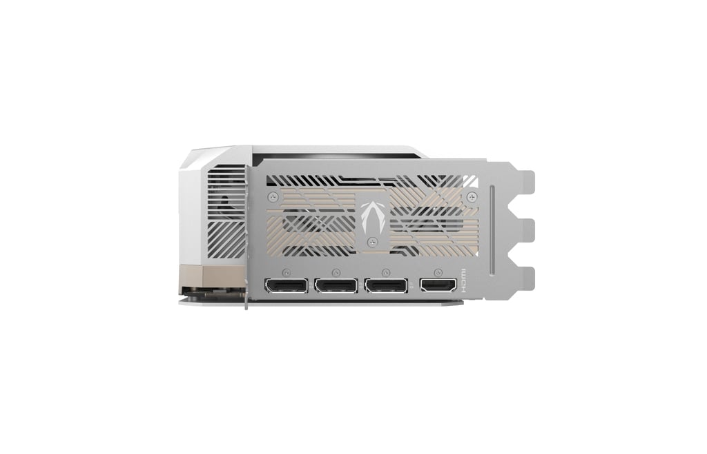 ZOTAC RTX 5080 SOLID OC White Edition - side profile