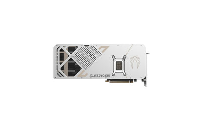 ZOTAC RTX 5080 SOLID OC White Edition - rear view