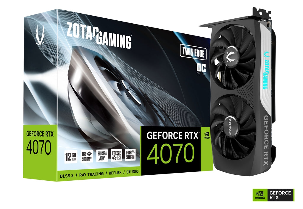 Zotac Gaming GeForce RTX 4070 Twin Edge OC ZT-D40700H-10M