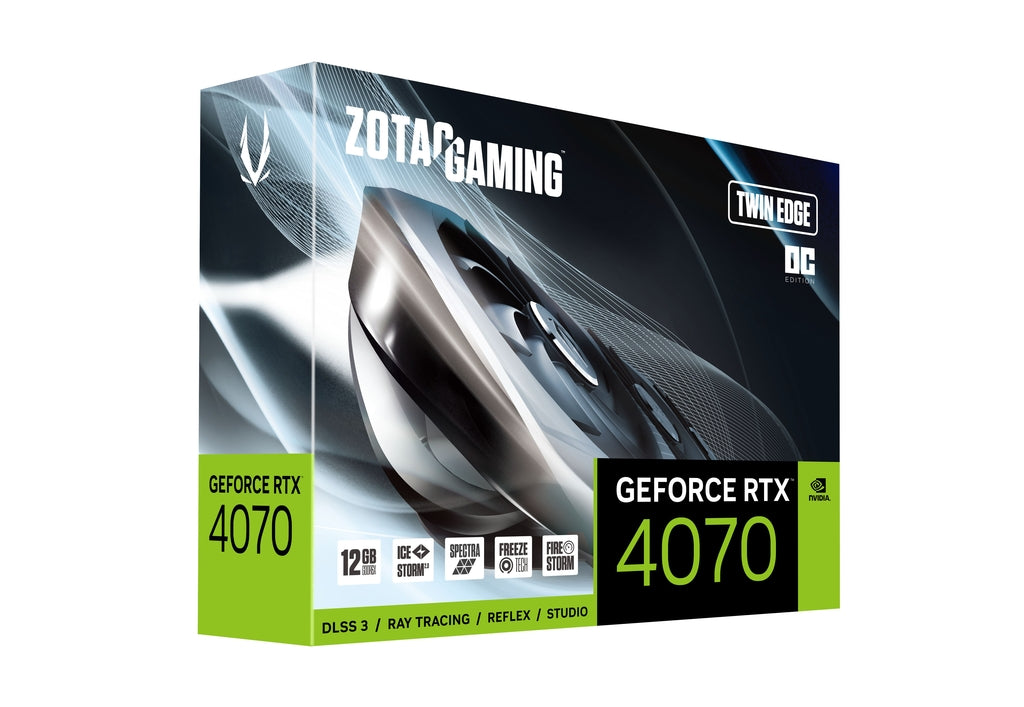 Zotac Gaming GeForce RTX 4070 Twin Edge OC ZT-D40700H-10M