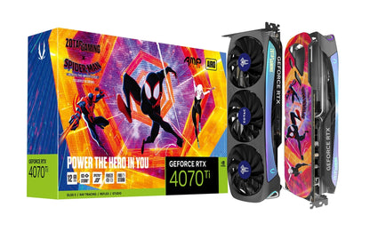 Zotac Gaming GeForce RTX 4070 Ti AMP AIRO SPIDER-MAN™: Across the Spider-Verse Bundle ZT-D40710F-10SMP