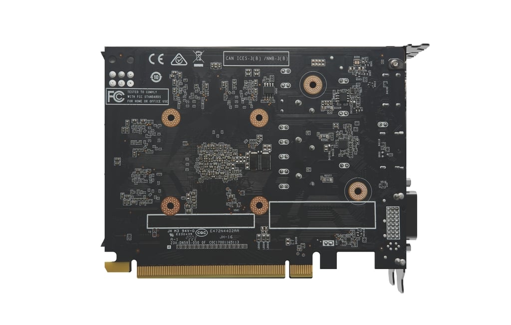 ZOTAC GAMING GeForce GTX 1650 OC 4GB GDDR6 128-bit Gaming Graphics Card, Super Compact (ZT-T16520F-10L)