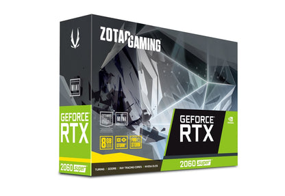 ZOTAC GAMING GeForce RTX 2060 SUPER MINI 8GB GDDR6 256-bit 14Gbps Gaming Graphics Card, Ice Storm 2.0, Super Compact (ZT-T20610E-10M)