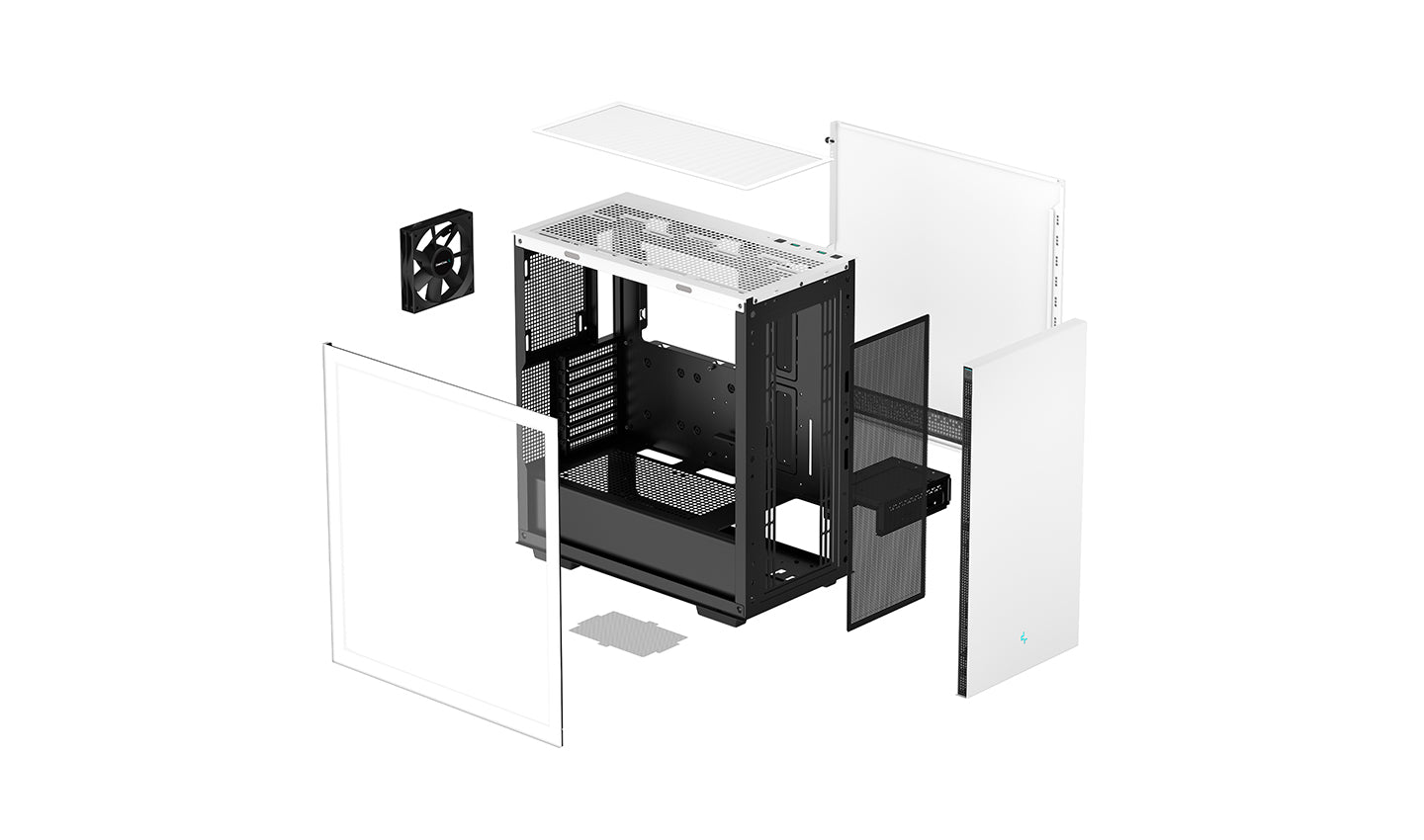 DeepCool CH510 sleek and minimalistic Micro ATX case