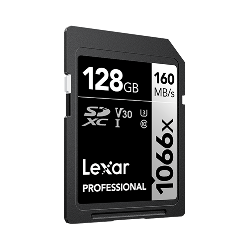 Lexar Professional 1066x SDXC™ UHS-I cards