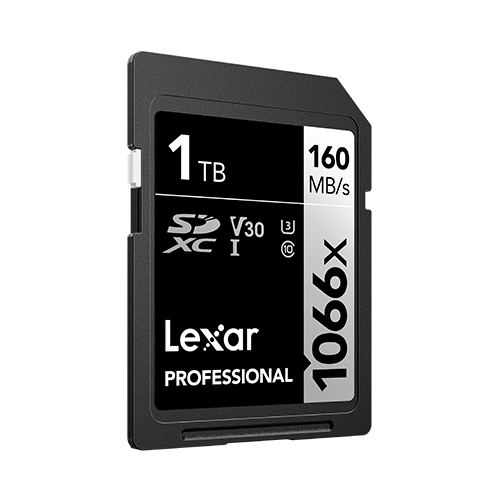 Lexar Professional 1066x SDXC™ UHS-I cards