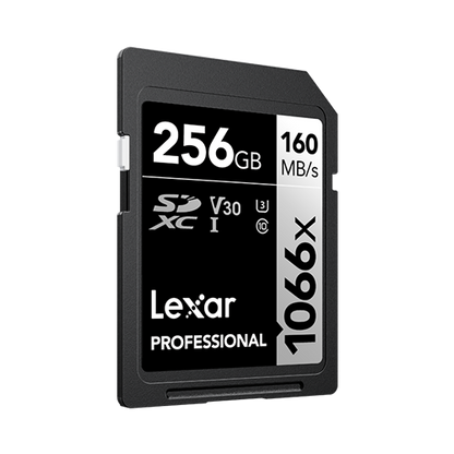 Lexar Professional 1066x SDXC™ UHS-I cards