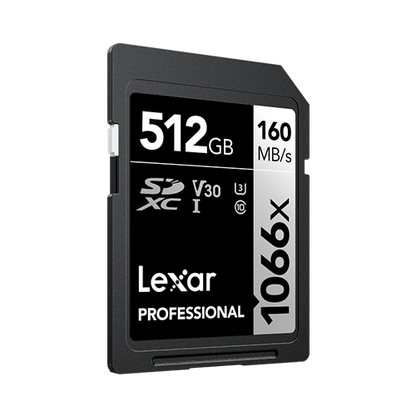 Lexar Professional 1066x SDXC™ UHS-I cards