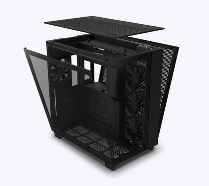 NZXT H9 Flow Dual-Chamber Mid-Tower Airflow Case