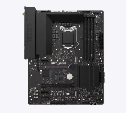 NZXT N7 Z590 Intel gaming motherboard with Wi-Fi and CAM features