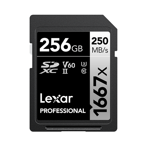 Lexar Professional 1667x SDXC™ UHS-II Card SILVER Series