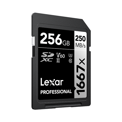 Lexar Professional 1667x SDXC™ UHS-II Card SILVER Series