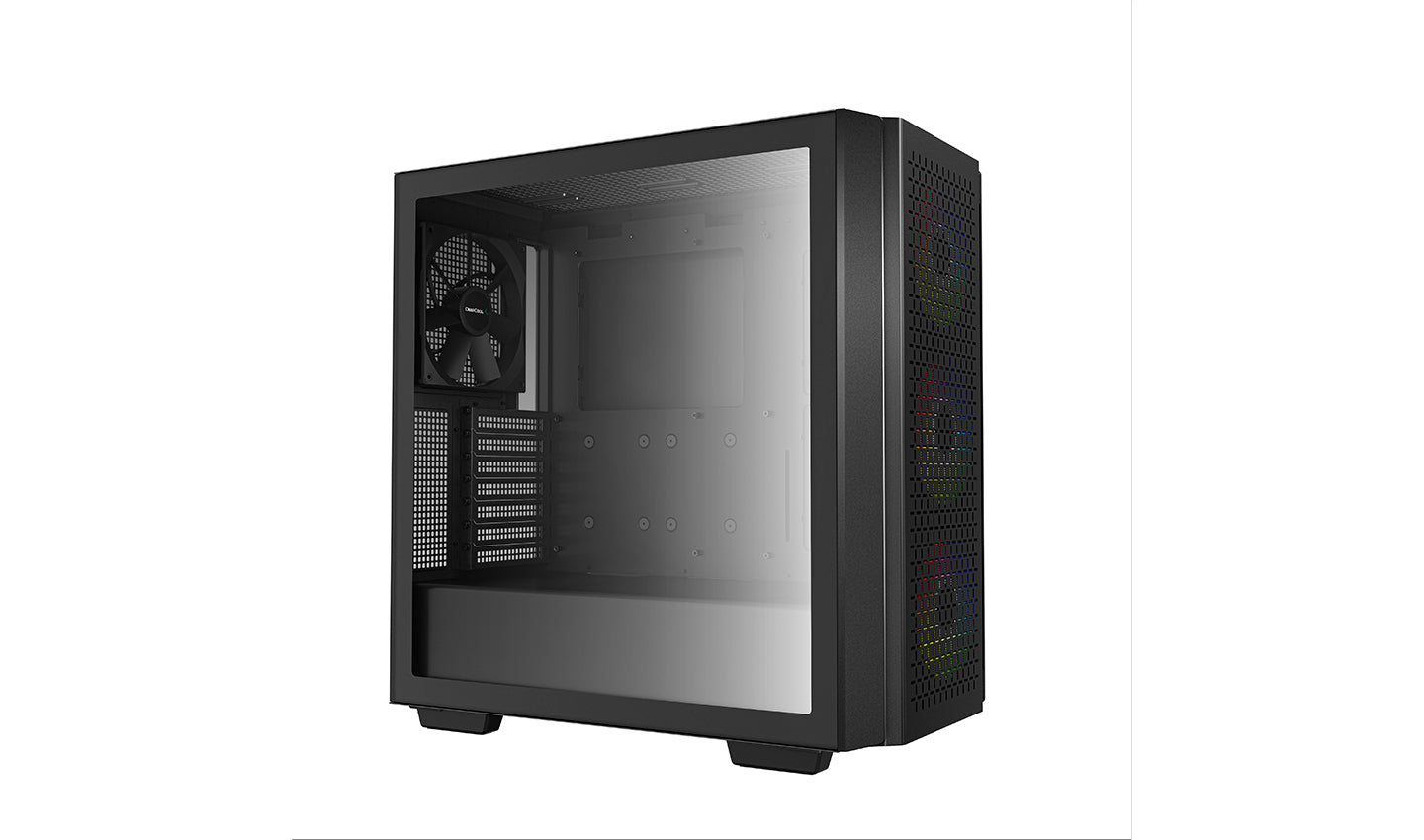 DeepCool CG560 Mid-Tower Case combines abundant airflow and generous cooling capacity